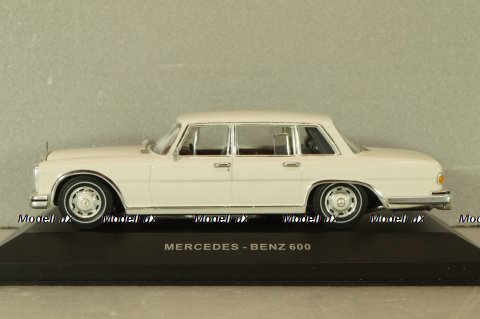 Mercedes-Benz 600 (W100) 1964, white, B66040387, IXO 1:43