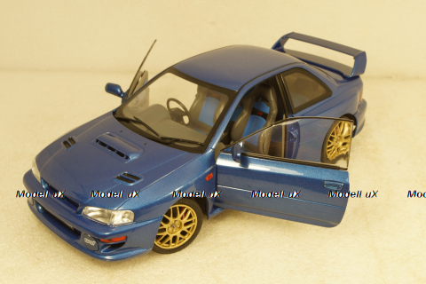 Subaru Impreza 22B 1998 Sonic Blue, 1807401, Solido 1:18 