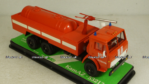 Камаз-53213, пожарный, февраль 92г., Арек 1:43