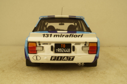 Fiat 131 Abarth 1981 Alen/Kiwimaki Rally Costa Smerlda #1, KYO8376D0, Kyosho 1:18