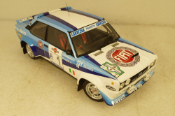 Fiat 131 Abarth 1981 Alen/Kiwimaki Rally Costa Smerlda #1, KYO8376D0, Kyosho 1:18