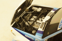 Fiat 131 Abarth 1981 Alen/Kiwimaki Rally Costa Smerlda #1, KYO8376D0, Kyosho 1:18