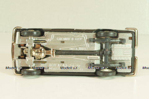 Газ-2402 Волга, черная, август 1994г., Тантал/Радон 1:43