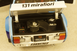 Fiat 131 Abarth 1981 Alen/Kiwimaki Rally Costa Smerlda #1, KYO8376D0, Kyosho 1:18