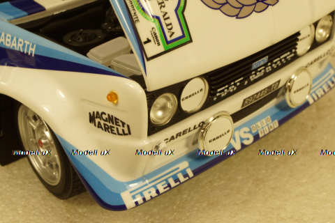 Fiat 131 Abarth 1981 Alen/Kiwimaki Rally Costa Smerlda #1, KYO8376D0, Kyosho 1:18