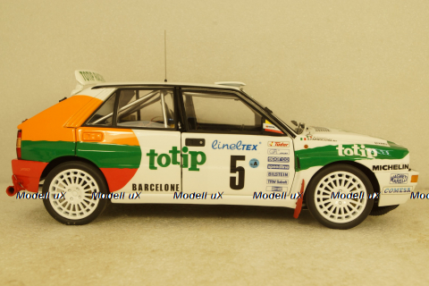 Lancia Delta HF Integrale #5 Rally Monte Carlo 1993, KYO8348F0,  Kyosho 1:18