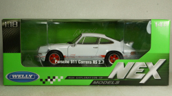 Porsche 911 Carrera RS white/red 1973, 18044, Welly 1:18