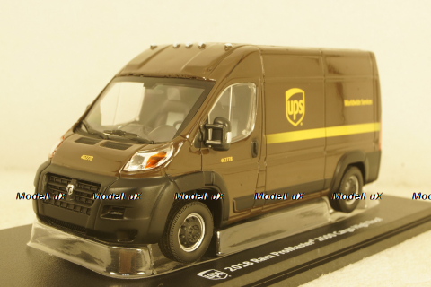 Dodge RAM 2500 ProMaster Van Cargo High Roof UPS WorldWide, 86156, Greenlight 1:43