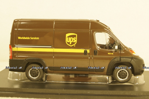 Dodge RAM 2500 ProMaster Van Cargo High Roof UPS WorldWide, 86156, Greenlight 1:43