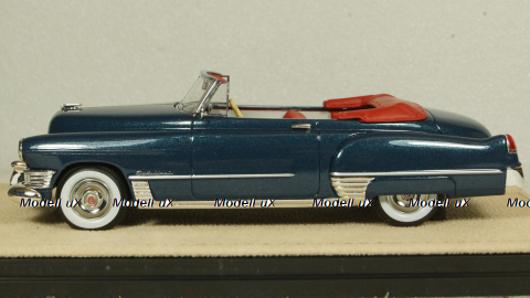 Cadillac Series 62 Convertible Open top 1949, blue, STM49305, Stamp models 1:43 