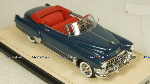 Cadillac Series 62 Convertible Open top 1949, blue, STM49305, Stamp models 1:43 