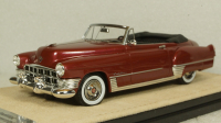 Cadillac Series 62 convertible open top 1949, maroon, STM49303, Stamp models 1:43