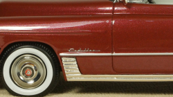 Cadillac Series 62 convertible open top 1949, maroon, STM49303, Stamp models 1:43