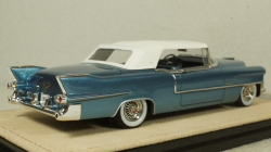 Cadillac Eldorado Biarritz Close top Bahama Blue Metallic 1955, STM55002, Satmp Models 1:43
