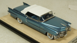 Cadillac Eldorado Biarritz Close top Bahama Blue Metallic 1955, STM55002, Satmp Models 1:43