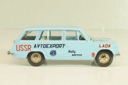 Ваз-2102 Жигули, Rally Sport, голубая, Август 1988г., Тантал/Радон 1:43