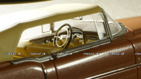 Cadillac Eldorado Biarritz Close top Copper Metallic 1955, STM55006, Satmp Models 1:43
