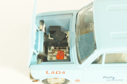 Ваз-2102 Жигули, Rally Sport, голубая, Август 1988г., Тантал/Радон 1:43
