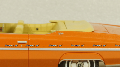 Chevrolet Caprice Convertible Open top 1975, STM751003, Stamp models 1:43