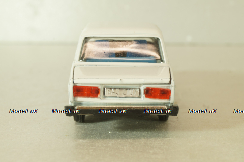 Ваз-2107, белый, Юбилейный 850 лет, Агат 1:43