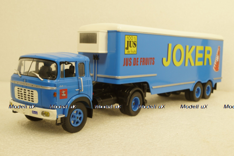Berliet TR12 TRUCK SEMI-FRIGO JUS DE FRUITS JOKER, Altaya 1:43, Уценка  2