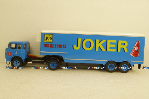 Berliet TR12 TRUCK SEMI-FRIGO JUS DE FRUITS JOKER, Altaya 1:43, Уценка  2