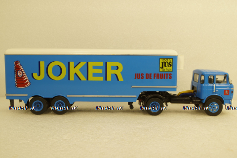 Berliet TR12 TRUCK SEMI-FRIGO JUS DE FRUITS JOKER, Altaya 1:43, Уценка  2
