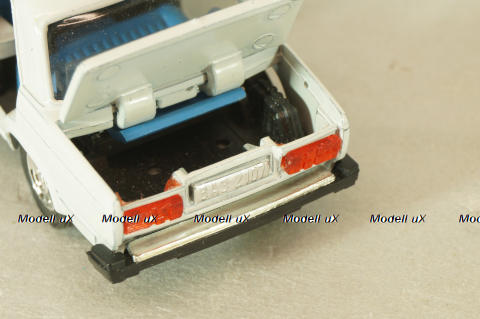 Ваз-2107, белый, Юбилейный 850 лет, Агат 1:43