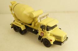 Berliet PMH 12 6x4 Cement Mixer Beton de Paris, yellow 1969, Hachette 1:43