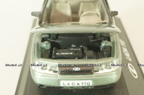 Ваз-2110 Lada, зеленый металлик, Тантал/Радон 1:43