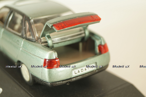 Ваз-2110 Lada, зеленый металлик, Тантал/Радон 1:43