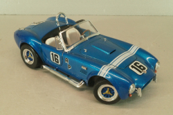 Shelby Cobra 427 S/C #16 1964, blue, Majorette 1:18