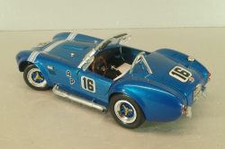 Shelby Cobra 427 S/C #16 1964, blue, Majorette 1:18