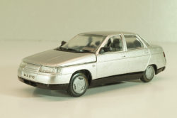 Ваз-2110, серебристый, Тантал/Радон 1:43