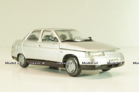Ваз-2110, серебристый, Тантал/Радон 1:43