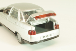 Ваз-2110, серебристый, Тантал/Радон 1:43