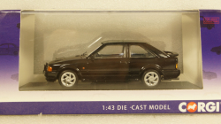 Ford Escort MkIV RS Turbo black, Vanguards 1:43