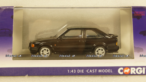 Ford Escort MkIV RS Turbo black, Vanguards 1:43