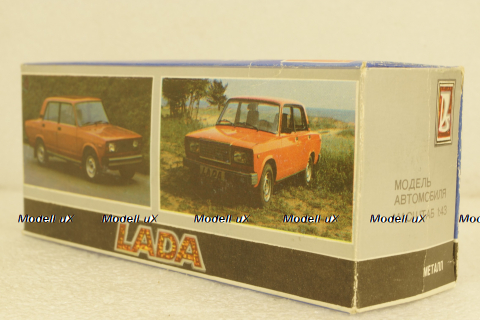 Ваз-2101, Июль 92г., Тантал/Радон 1:43