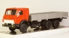 Камаз-53212 бортовой красный/серый, Арек 1:43 