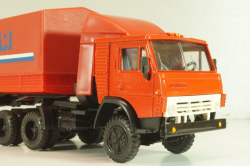 Камаз-5410 с п/прицепом с тентом, Элекон 1:43