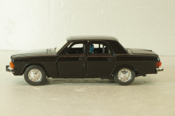 Газ-3102 Волга, черная,  Агат 1:43