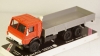 Камаз-53212 бортовой красный/серый, Арек 1:43 
