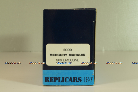 Mercury Marquis Limousine 1979, blue, Replicars BV 1:43  №3
