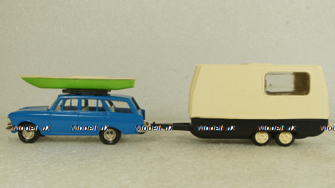 Москвич-426 с прицепом Дача, Фирма Досуг 1:43