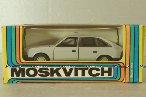 Москвич-2141, светло-серый, апрель 91г. ,  Тантал/Радон 1:43