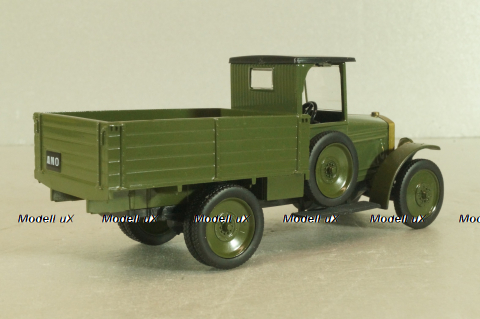 АМО Ф-15, грузовой автомобиль, зеленый, Автолегенды СССР №6, 1:43 С журналом!