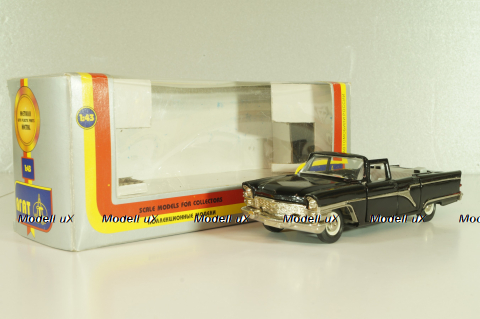 Газ-13 Чайка, кабриолет, черная, Агат 1:43
