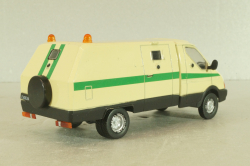 Газ-3301 Ратник, инкасаторский автомобиль, Автолегенды Спецвипуск №8 1:43