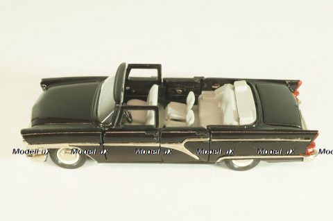 Газ-13 Чайка, кабриолет, черная, Агат 1:43